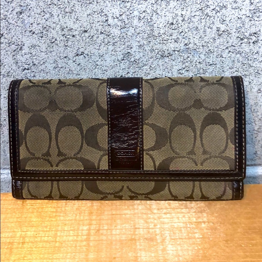 Brown Coach Wallet